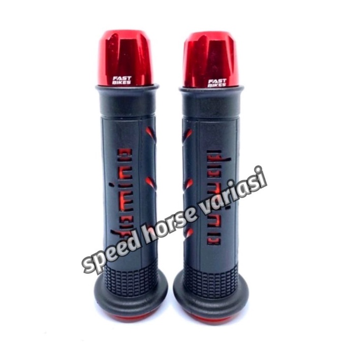 2 item Handgrip Domino sisik plus jalu stang full cnc Universal
