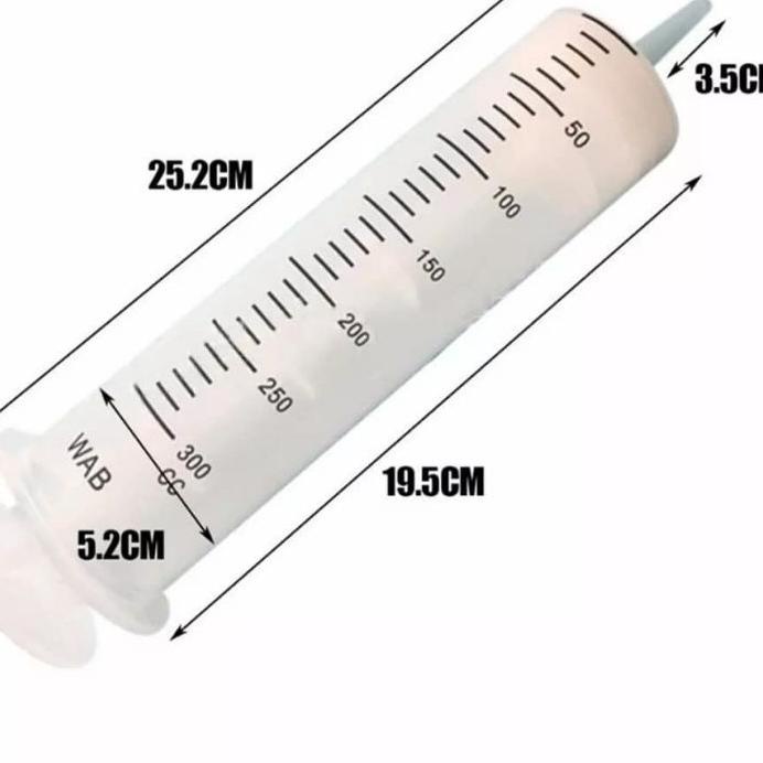 xvf-156 suntikan besar 60 ml 120 ml 150 ml 300ml spuit spuid syringe suntikan 