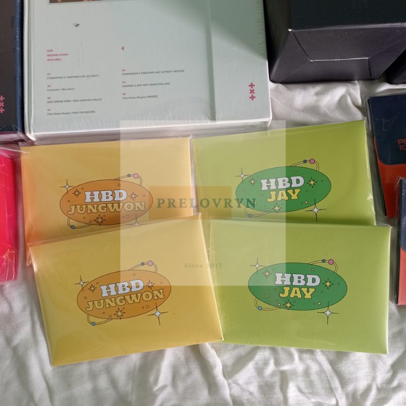 READY INA - ENHYPEN Birthday Merch DIY Garland Photocard bday pc photo card jungwon jay jeongseong