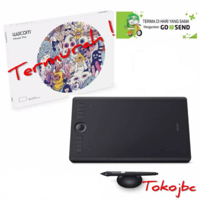 Pen Tablet  Profesional Wacom Intuos Pro Medium PTH660 / PTH-660  garansi resmi 1thn