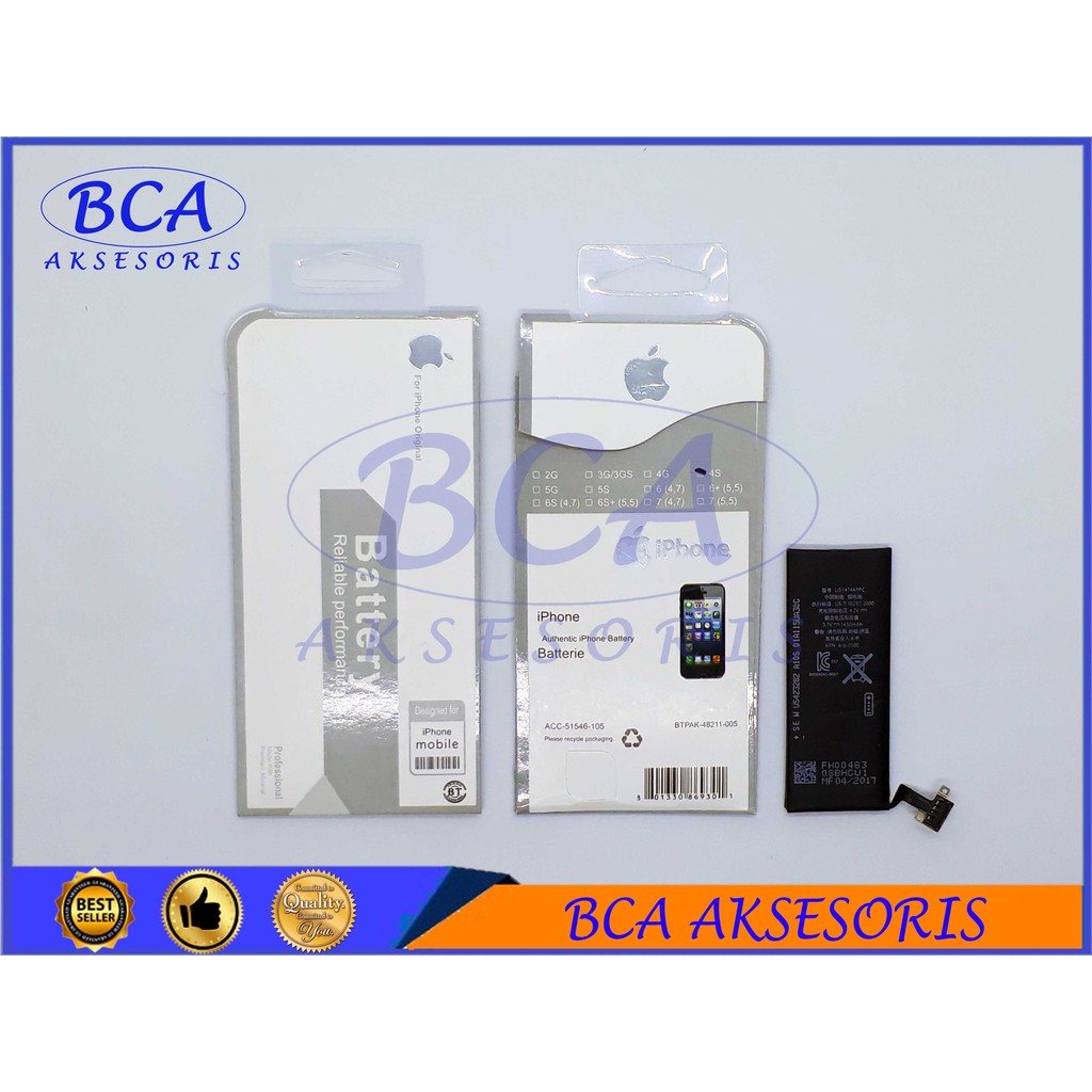 Apple Baterai Iphone 5g Genuine Standart Battery Iphone 5g 