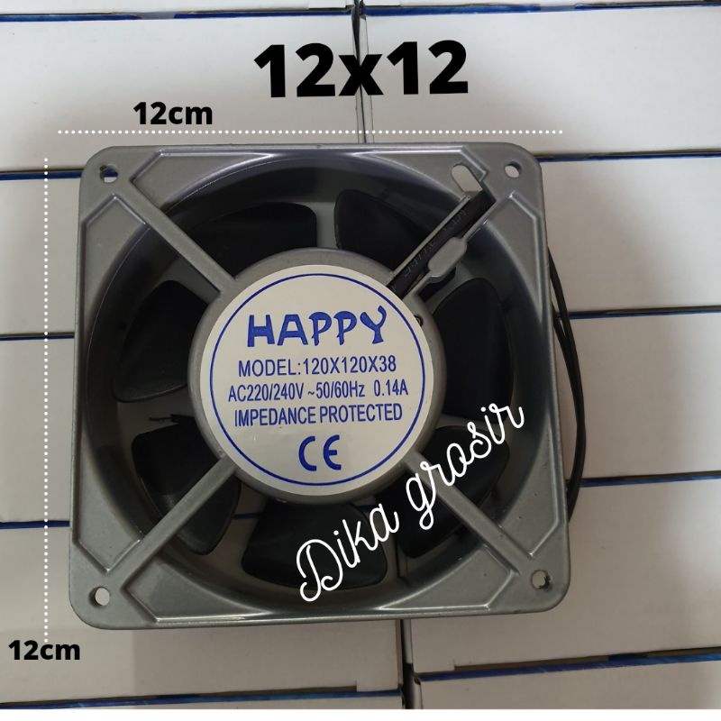 FAN KIPAS KOTAK PENDINGIN 220V 12X12X38