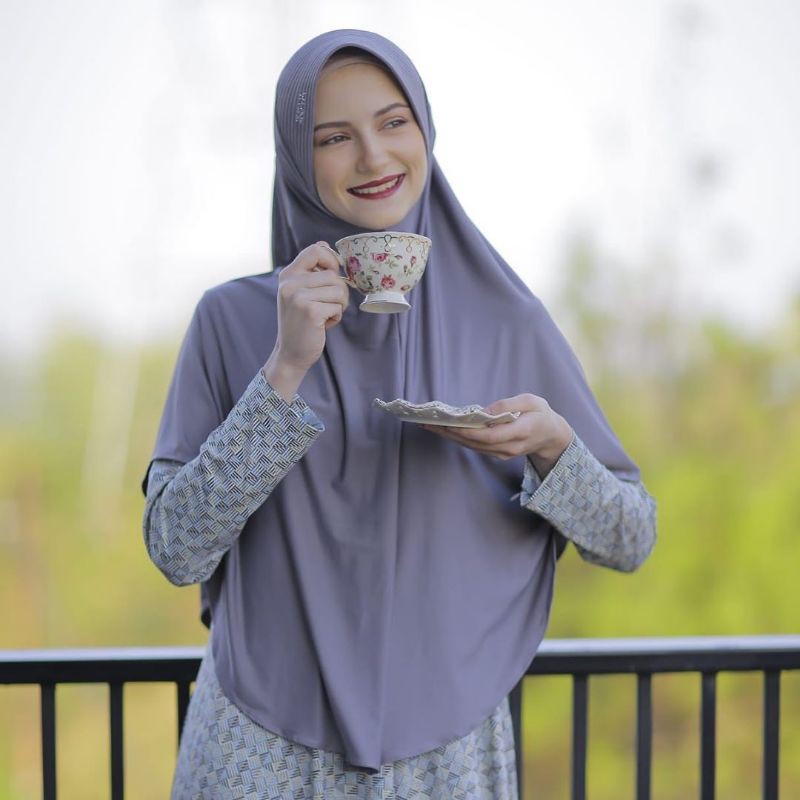 Bergo instan syar'i casual ZOYA MARSHA SPARKLING Syar'i-1