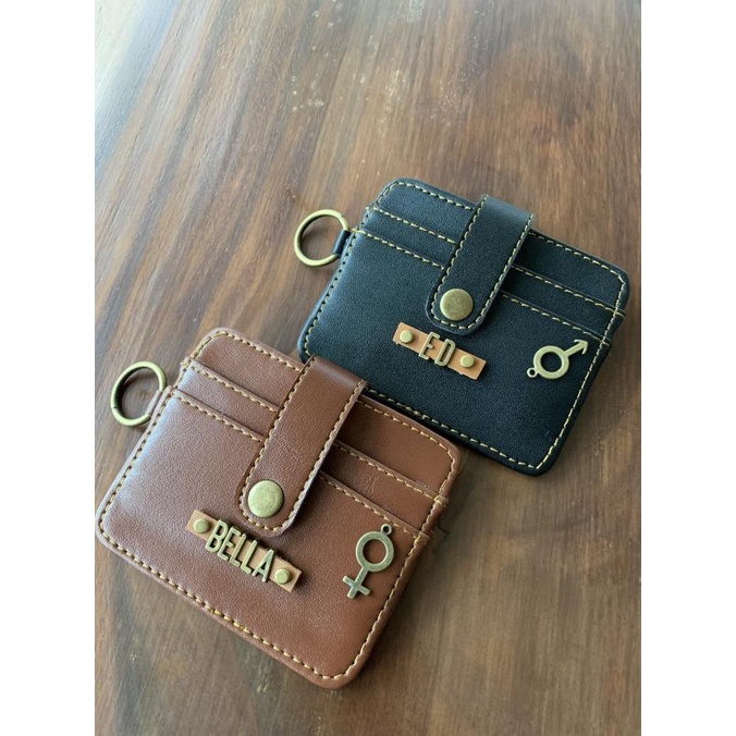 

Open DS] Card holder Borneos Vintage Customize Nama/ Dompet Kartu Customize Nam