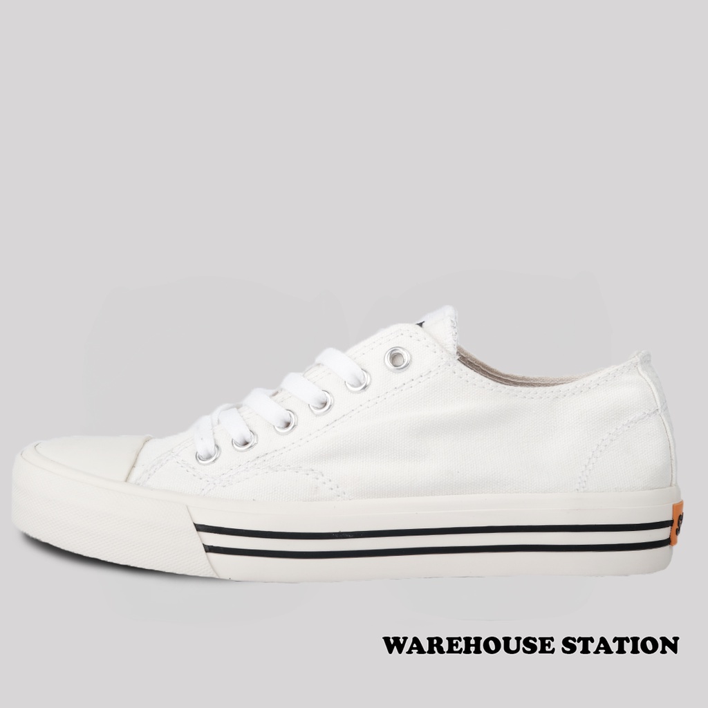 SABA Vintage 2.0 Low Off White- Sepatu Sneakers Casual Pria Wanita