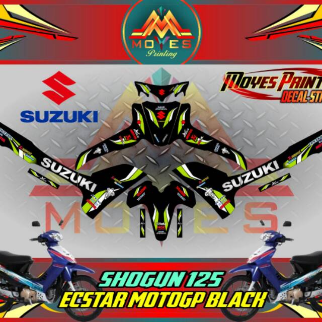 Decal sticker Shogun 125 ecstar sticker shogun fulbody