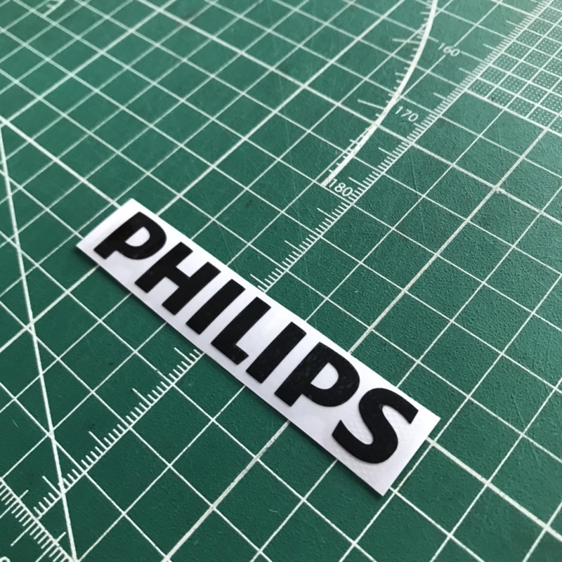 

stiker logo philips