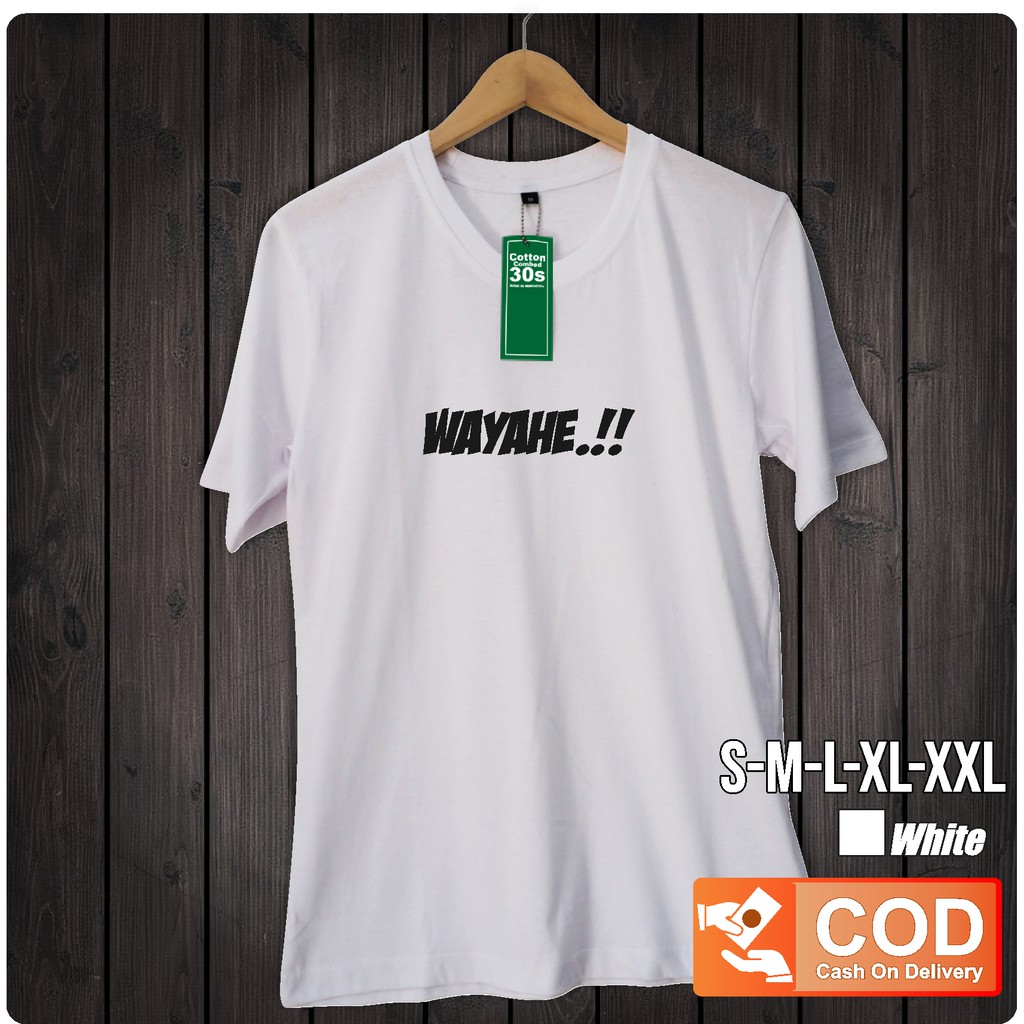 Kaos Wayahe Kaos Distro Kaos Viral Kaos Lucu Kaos Outdoor