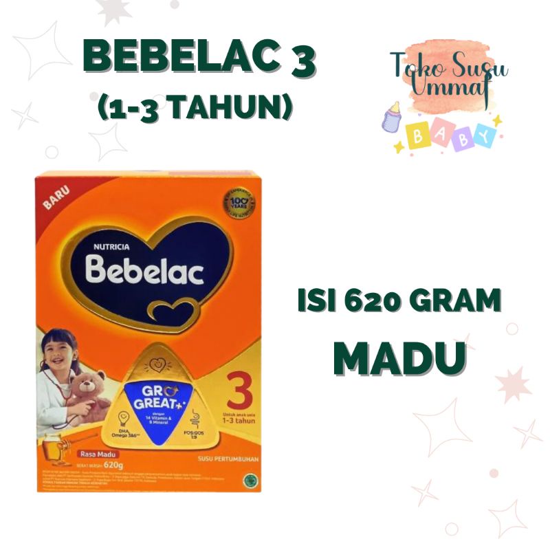 Susu Bebelac 3 & 4 400 gram Bebelac 3 200 gram 620 gram