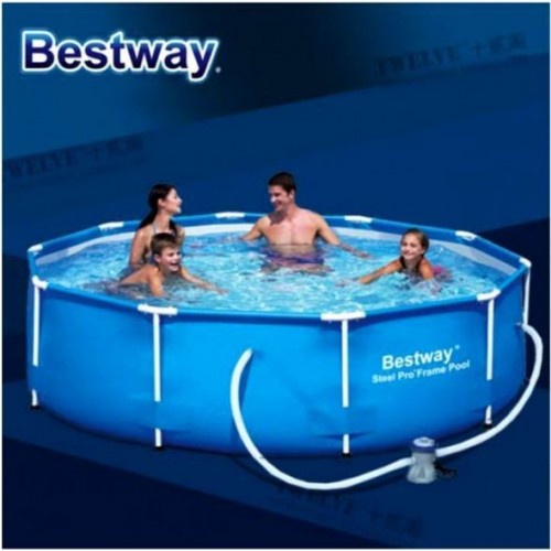 Kolam renang anak tanpa pompa 3m+FILTER 56408 Bestway - kolam renang keluarga