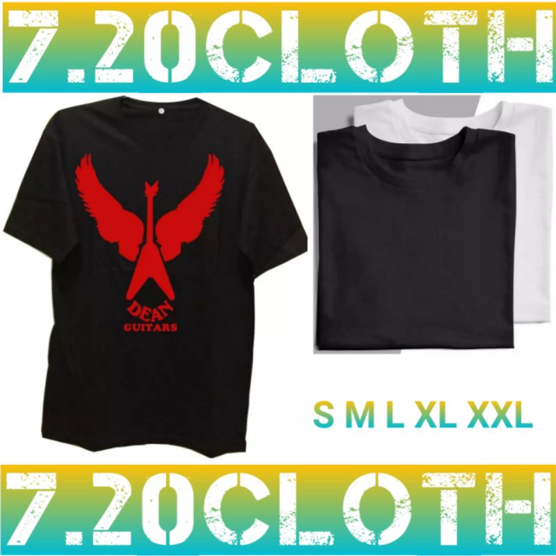 kaos dean gitar kaos gitar terkenal tshirt murah kaos murah