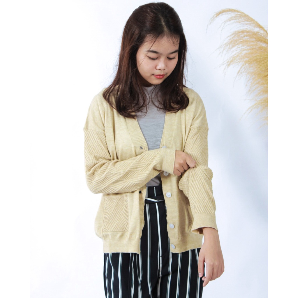 Promo Baju Atasan Wanita Terbaru SAVITA Cardy Premium Cardigan Rajut Wanita HALUS