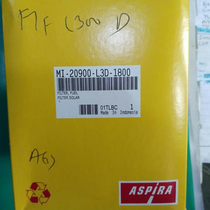 Radiator- Filter Solar L300 Diesel Merk Aspira