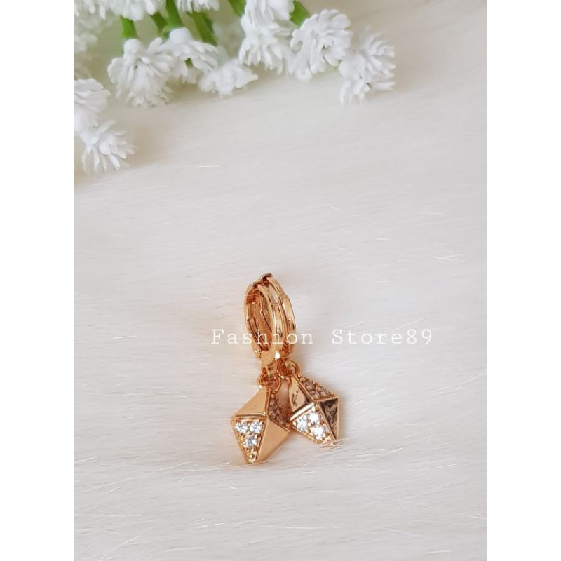 ready anting jurai permata dewasa xuping lapis emas Trx 021178