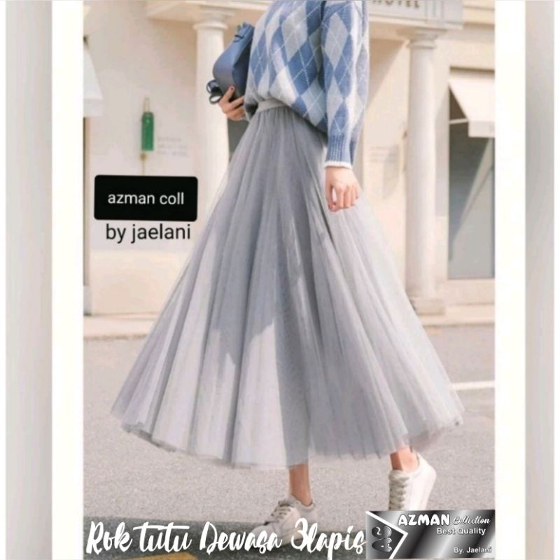 ROK TUTU TILE 3 LAPIS (HIGHQUALITY) -ROK TUTU MAYUNG - R0K COUPEL DEWASA DAN ANAK - ROK TUTU PANJANG SKIRT PREMIUM BANGKOK -ROK WANITA DEWASA TRENDY