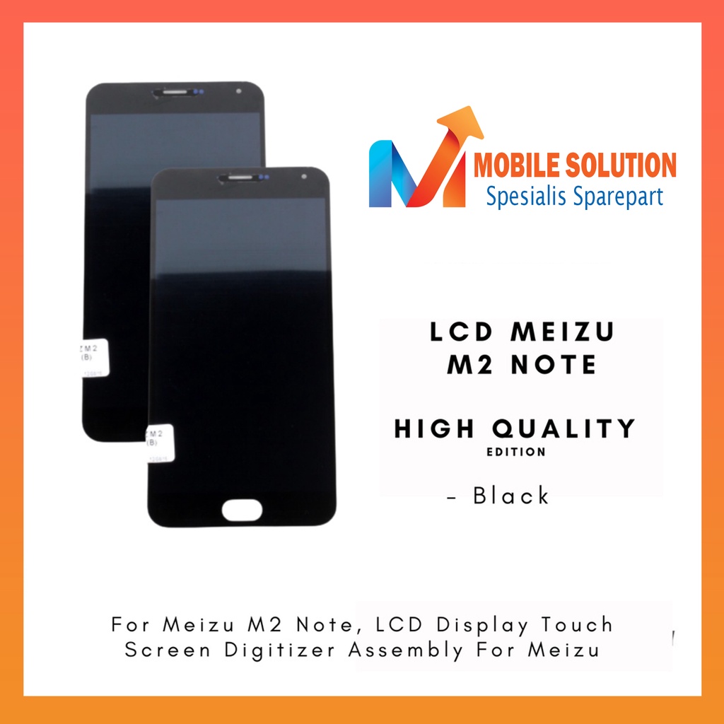 Grosir LCD Meizu M2 Note Original 100% Fullset Touchscreen Garansi + Packing / Bubbel