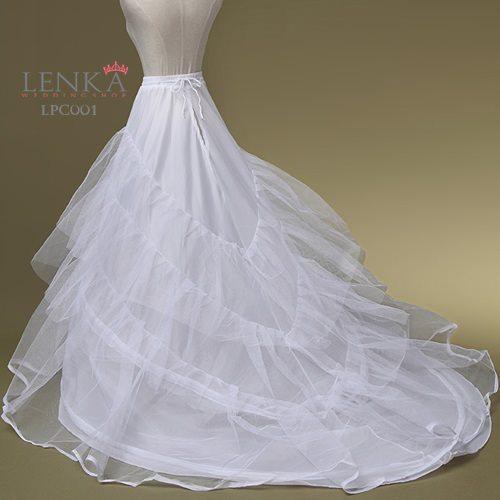 [PRODUK TERBATAS] PETTICOAT GAUN PENGANTIN EKOR PANJANG 2 RING 3 LAYER LPC001