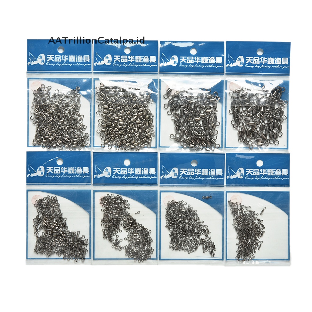 Aatrillioncatalpa 100 Pcs Kilikili Pancing Bentuk Bulat Untuk Memancing Ikan Kerapu Di Laut