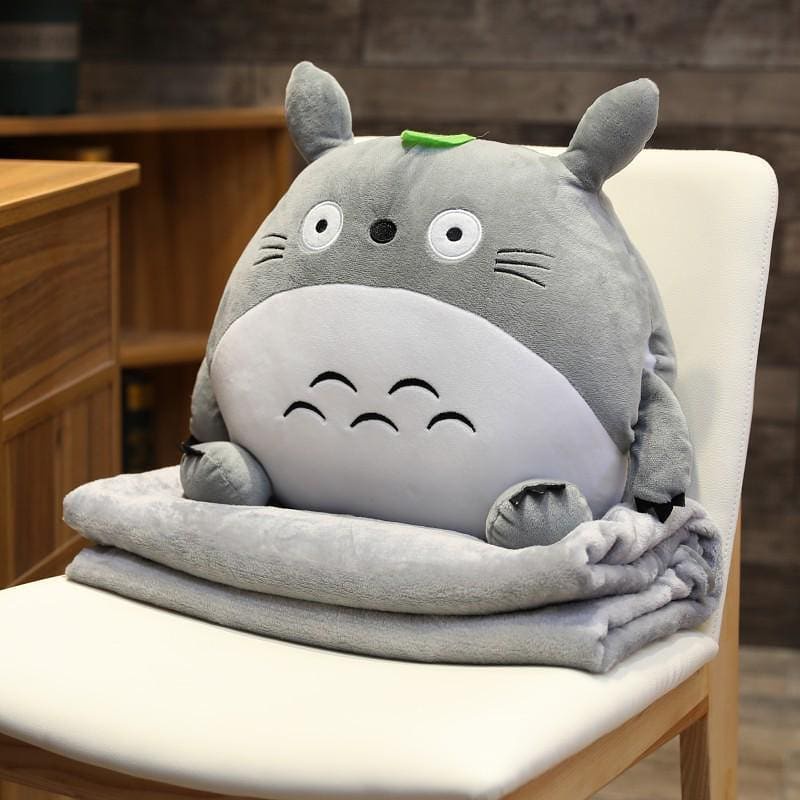 Grade Ori Boneka Totoro / Bantal Totoro Anime Lucu Imut Dan Gemesin Size 30 Cm