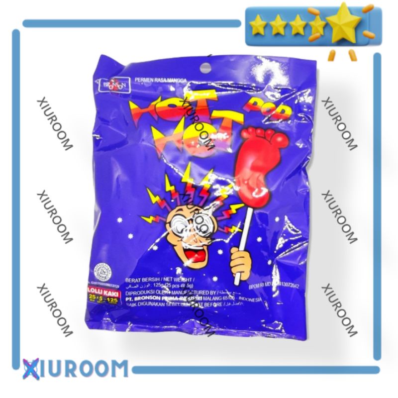 

XIUSUPERSALE - [25 PCS] Permen Hot Hot Pop GROSIR MURAH