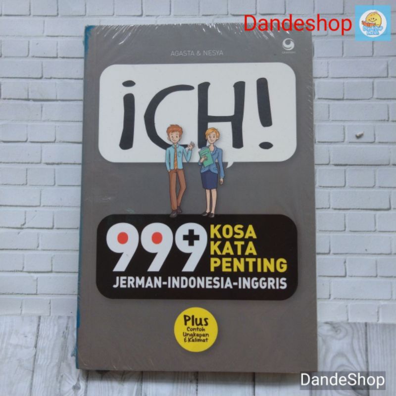 Ich 999 Kosa Kata Penting Jerman Indonesia Inggris Shopee Indonesia