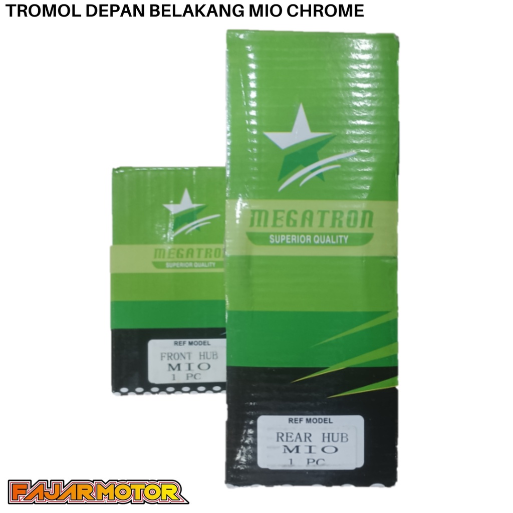 OBRAL TROMOL DEPAN BELAKANG MIO LAMA CHROME