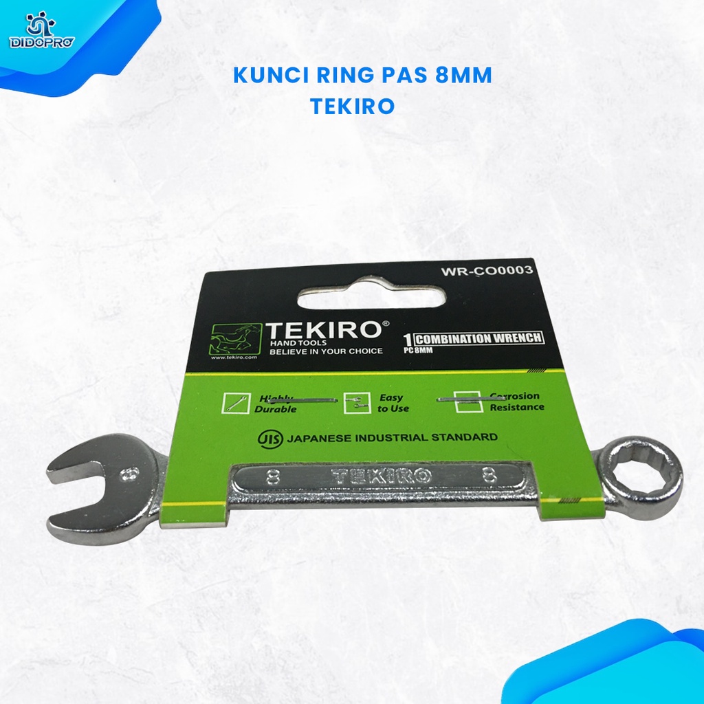 TEKIRO Kunci Ring Pas 8mm