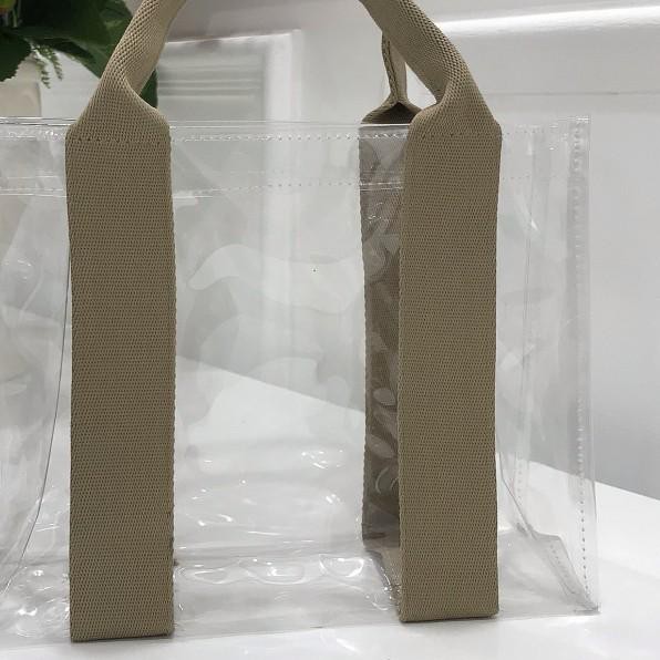 

☛ tote bag mika 30 x 25 x 10 clear ❁