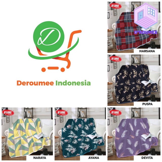 Selimut Micro Flannel Kintakun Edisi Kirana 160cm x 200cm Selimut Kintakun Gemintang Devita Amerta H