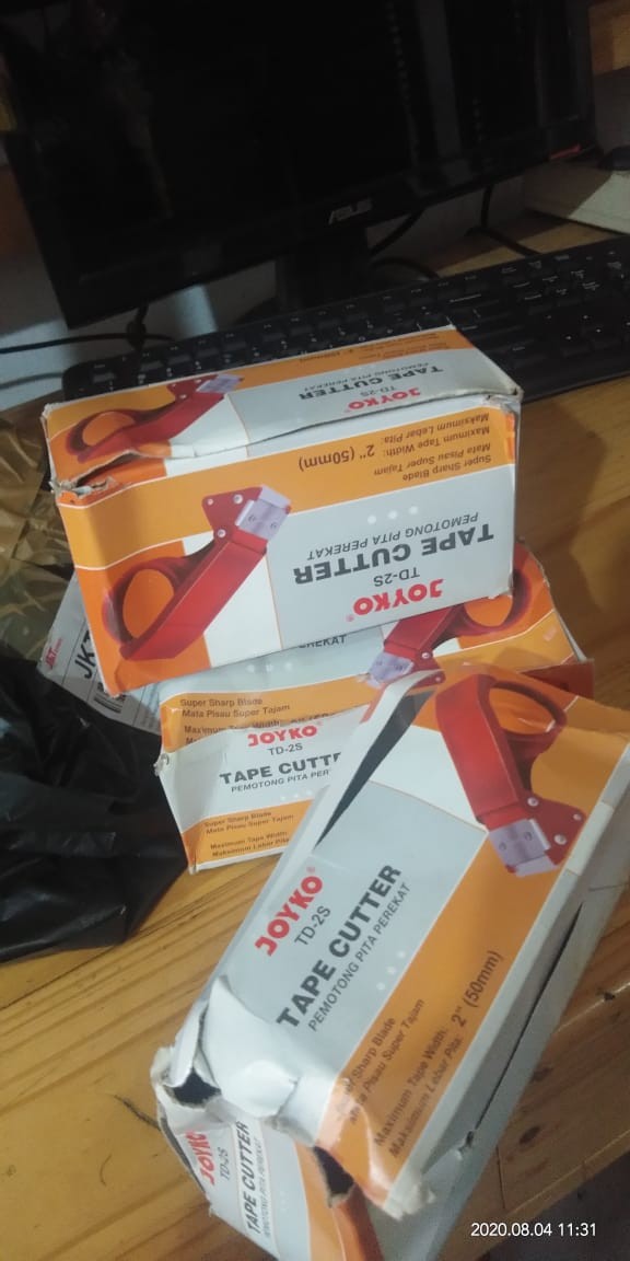 Dispenser Alat Pemotong Lakban Besi Joyko Td2s 2 Inch Grosir