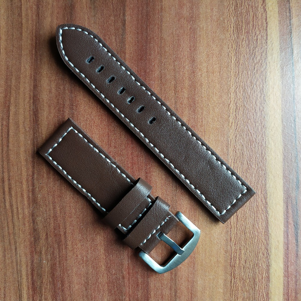 Strap Tali Jam Tangan Kulit 22mm 24mm C301.