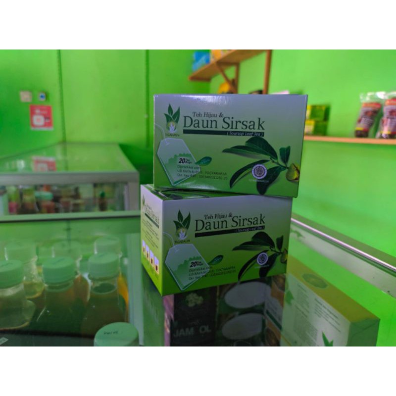 

Teh daun sirsak isi 20 herbal