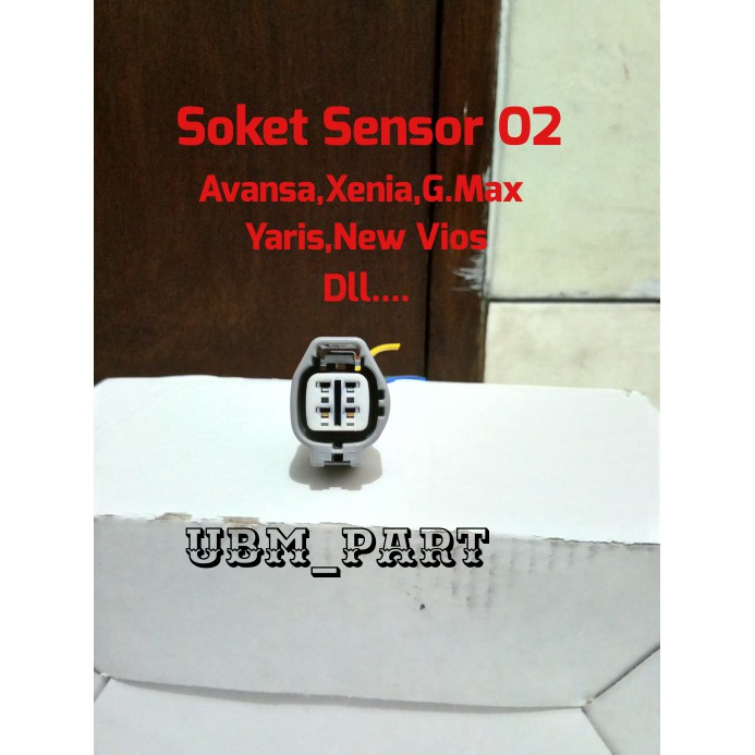 Soket Socket Sensor Oksigen O2 Toyota Avansa Xenia Vios G.Max Yaris