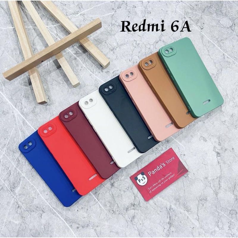 Softcase Pro Camera Redmi 6A Candy Case Full Color 3D Silikon TPU