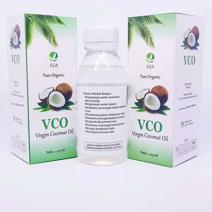 

VCO Virgin Coconut Oil EZA 125 ml Minyak Kelapa Murni