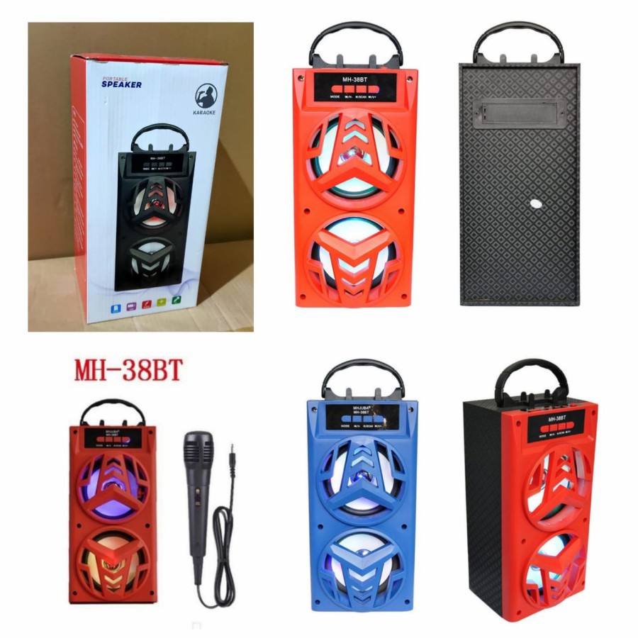Speaker MH-36 BT/Speaker MH-38 BT plus mic karaoke