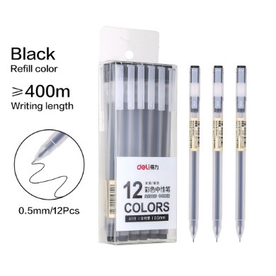 

Color Gel Pen Pulpen Gel 8 Warna Cerah Needle Tip 0.5mm Panjang Penulisan Hingga 400m A119/PCS