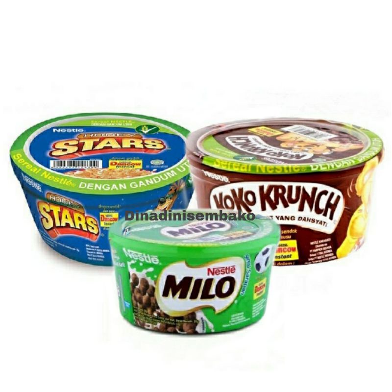 Nestle Milo / Koko Krunch / Honey Star Combo Pack