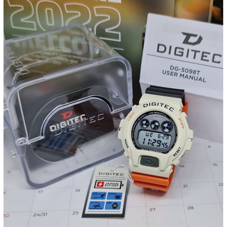 JAM TANGAN PRIA DIGITEC 2098/DG 5098 ORIGINAL WATERPROOF