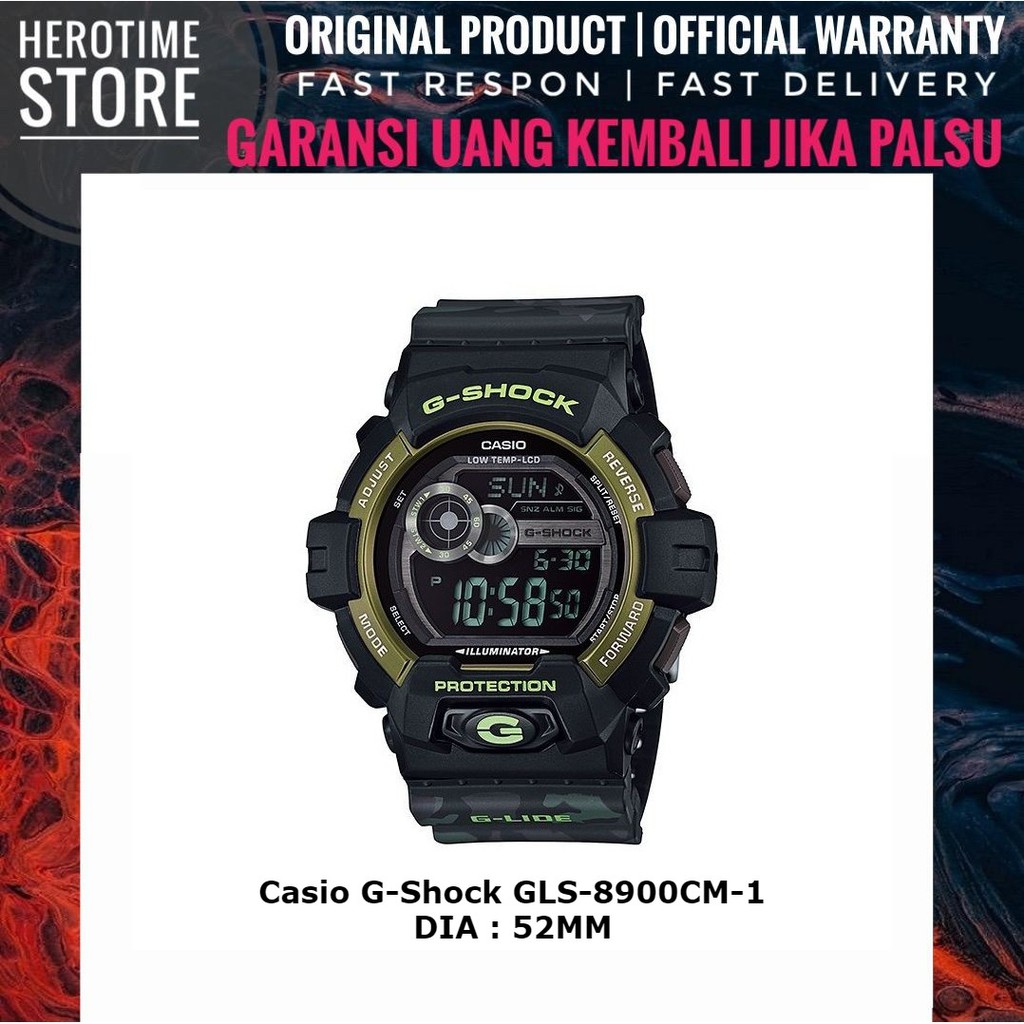 Casio G-Shock GLS-8900CM-1 Jam Tangan Pria Garansi Resmi ORIGINAL