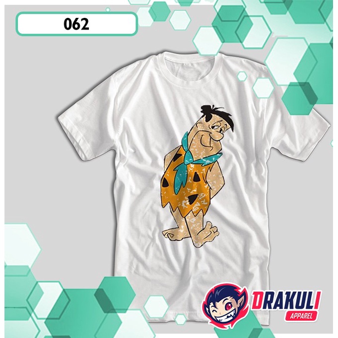 T Shirt 062 The Flintstones Fred 2 (Freckles Design)