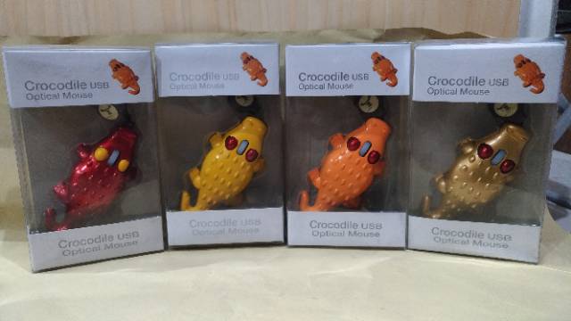 Mouse Kabel Crocodile / Buaya USB