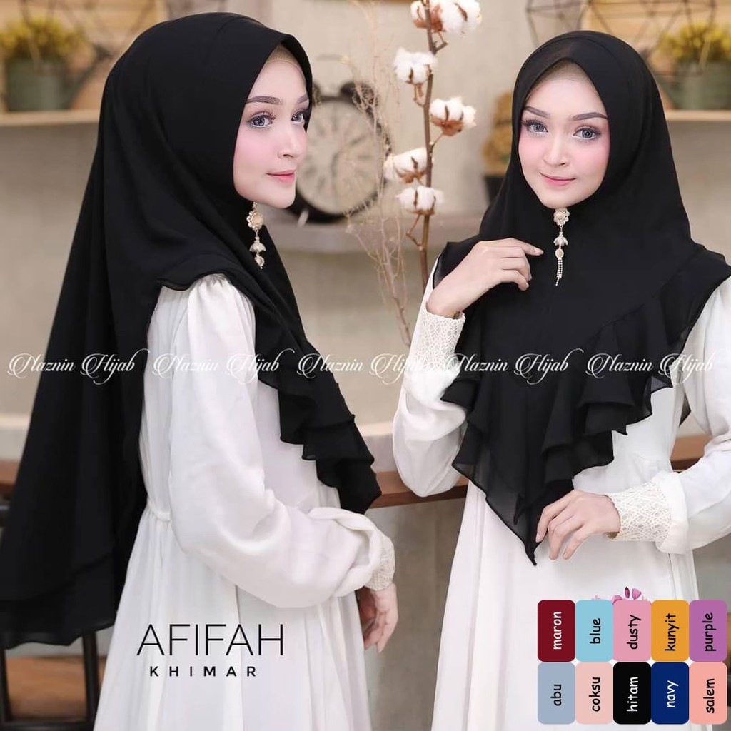 KERUDUNG INSTANT AFIFAH-4