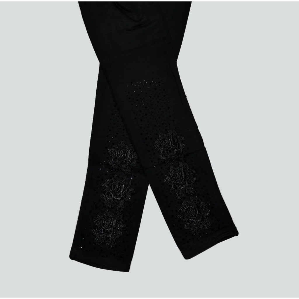 Legging Import Motif / Celana Legging Sport / Celana Legging Muslimah Tebal