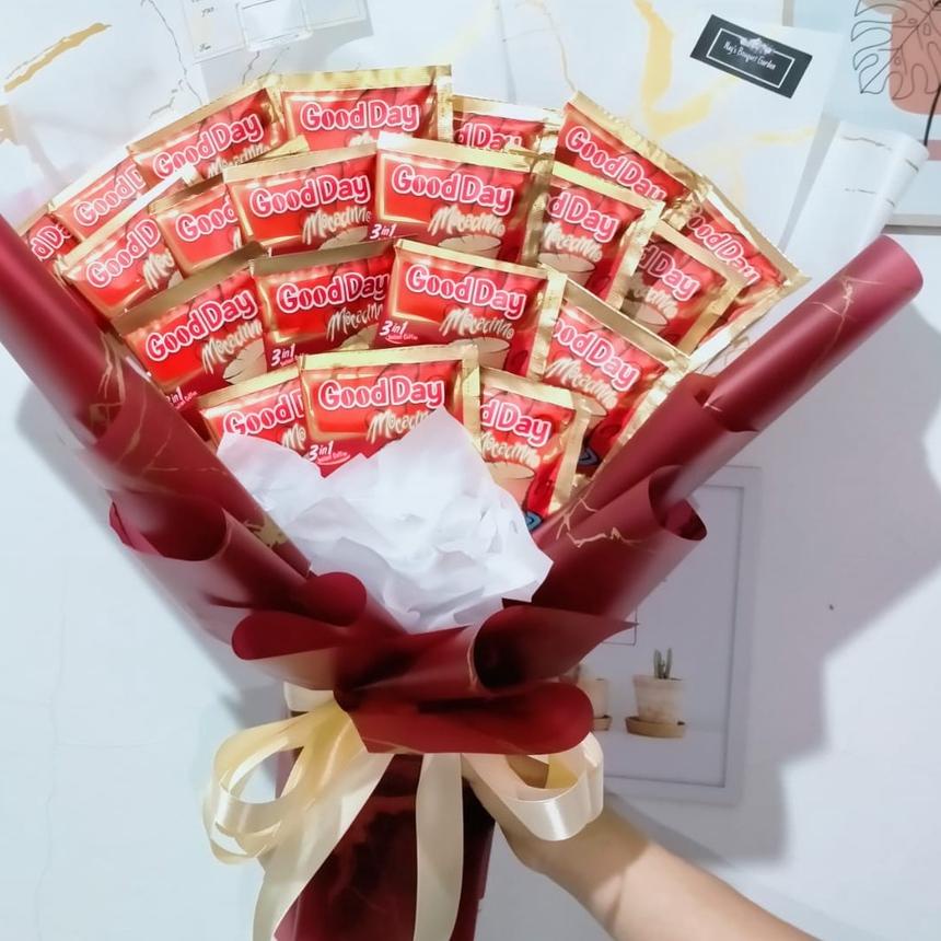 

Serbuuu BUKET KOPI GOODDAY KAPAL API MILO BISA REQUEST 20PCS 30 PCS MURAH PREMIUM CELLOPHANE++