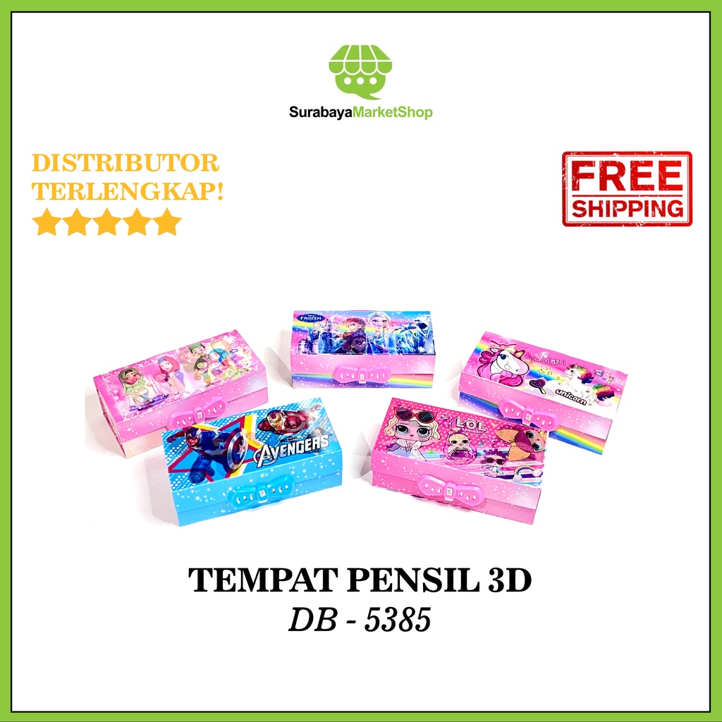

Tempat Pensil 3D LAMPU DB-5385 - Kotak Tepak Tempat Pensil Magnet Anak Pop it Aesthetic 3D Sekolah Transparan Murah Joyko Set Laki dan Perempuan Cowok Lucu Karakter Korea BTS