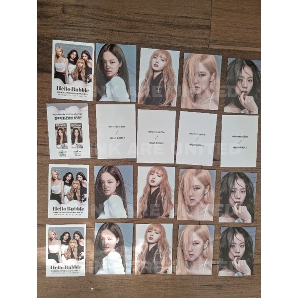 BLACKPINK Hello Bubble Photocard