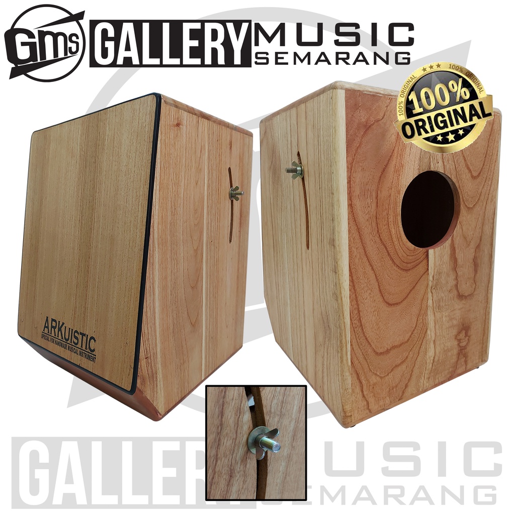 ORIGINAL!!! Cajon ARKuistic Original Kahon Trapesium Drum Box