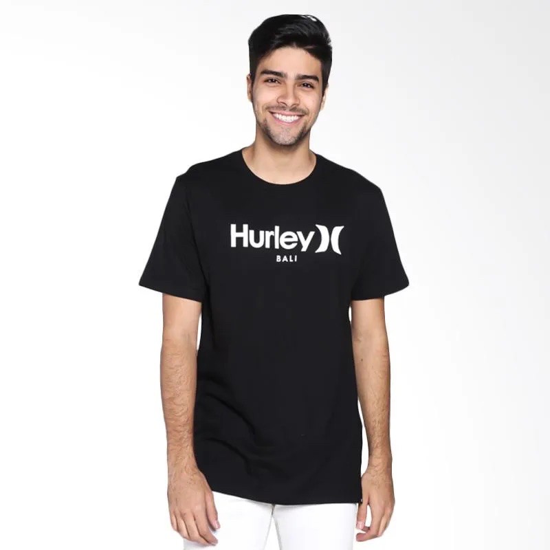 Hurley O&O Bali AMTSHRBL-BLKWHT T-Shirt - Black White