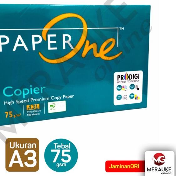 

● Kertas HVS Paper One A3 75 GSM ✬